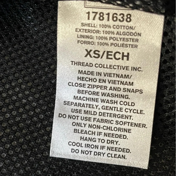 HUNTER ladie’s water resistant cotton smock jacket hooded black - Picture 7 of 9